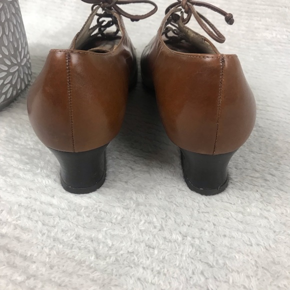 VTG Enzo Angiolini Lace Up Leather Shoes - Picture 6 of 7
